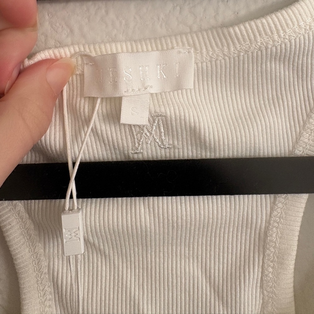 Meshki London Ribbed Racer Back Bodysuit - Picture 4 of 8